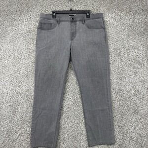 Travis Mathew Jeans Men's Size 36x30 Gray Legacy Featherweight Stretch Golf Gray